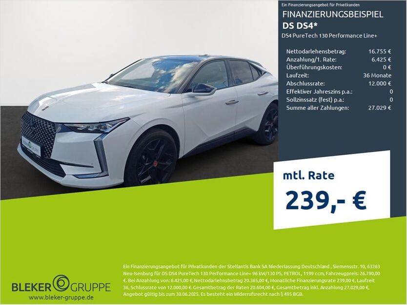 DS Automobiles DS4 14.558 km 23.180 € Dülmen 48249