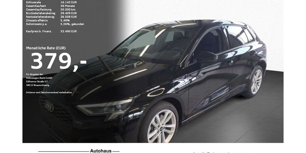 Audi A3 20.279 km 32.490 &euro; Ravensburg 88214