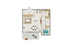 Dachgeschoßwohnung Bergkamen - 2.5 Zimmer, 66 m&sup2;, 346&euro; | Angebot:26656375
