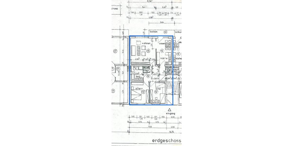 Erdgeschoßwohnung Dillingen (Saar) - 3 Zimmer, 92 m&sup2;, 182.000&euro; | Angebot:26983179