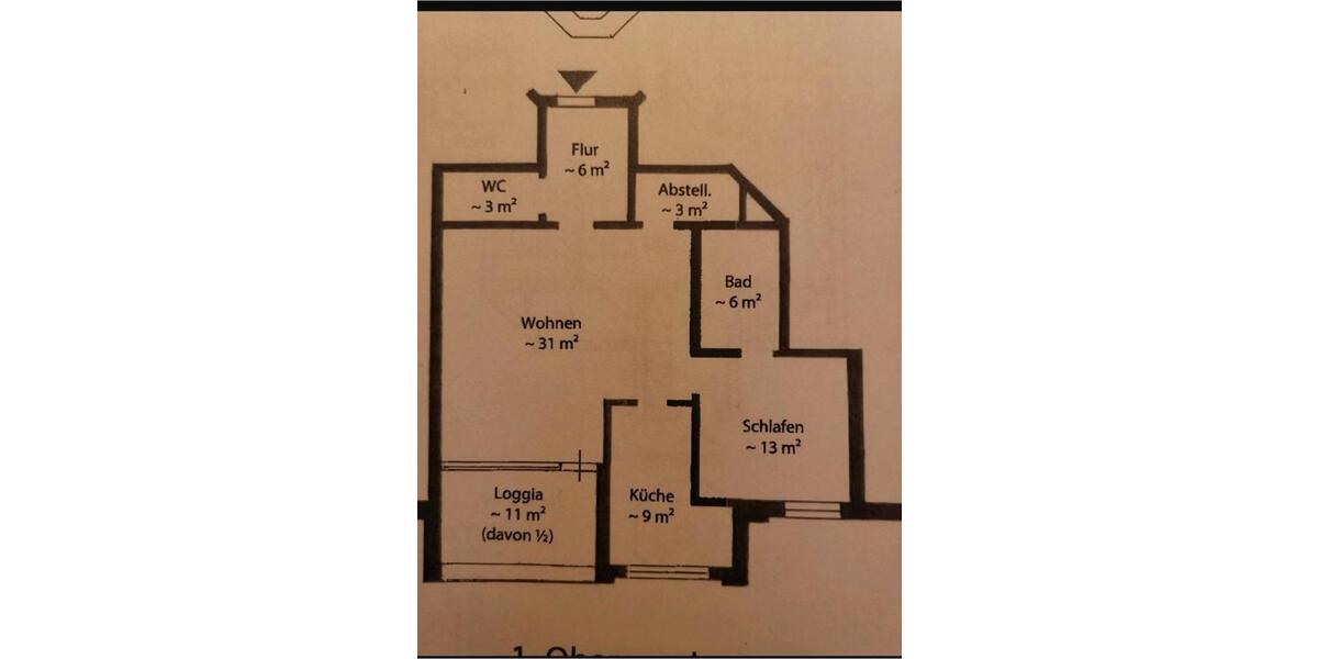 Etagenwohnung Loxstedt - 1 Zimmer, 71 m&sup2;, 900&euro; | Angebot:25450554