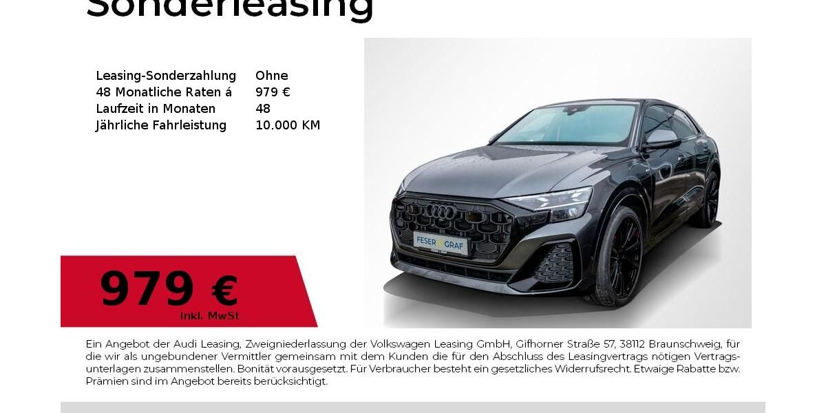 Audi Q8 18.900 km 93.940 &euro; Magdeburg 39126