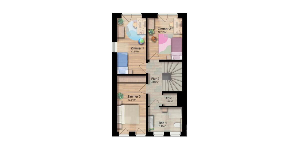 Bezugsfertig 01.01.2026! Exklusives Neubau-Reihenendhaus im Herzen von Friedrichsfehn! 6 zimmer