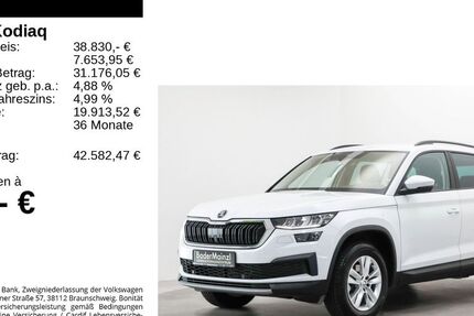Skoda Kodiaq 8.860 km 37.560 &euro; Feldkirchen/Westerham 83620