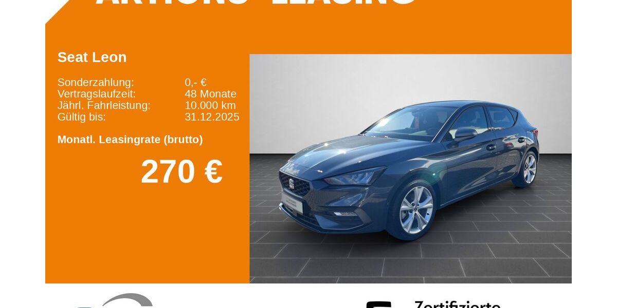 Seat Leon 25.944 km 26.600 € Ladenburg 68526