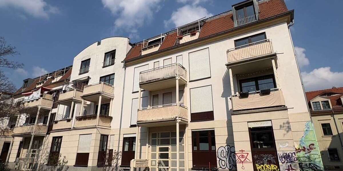 Etagenwohnung Dresden Neustadt - 3 Zimmer, 70 m&sup2;, 590&euro; | Angebot:26857733