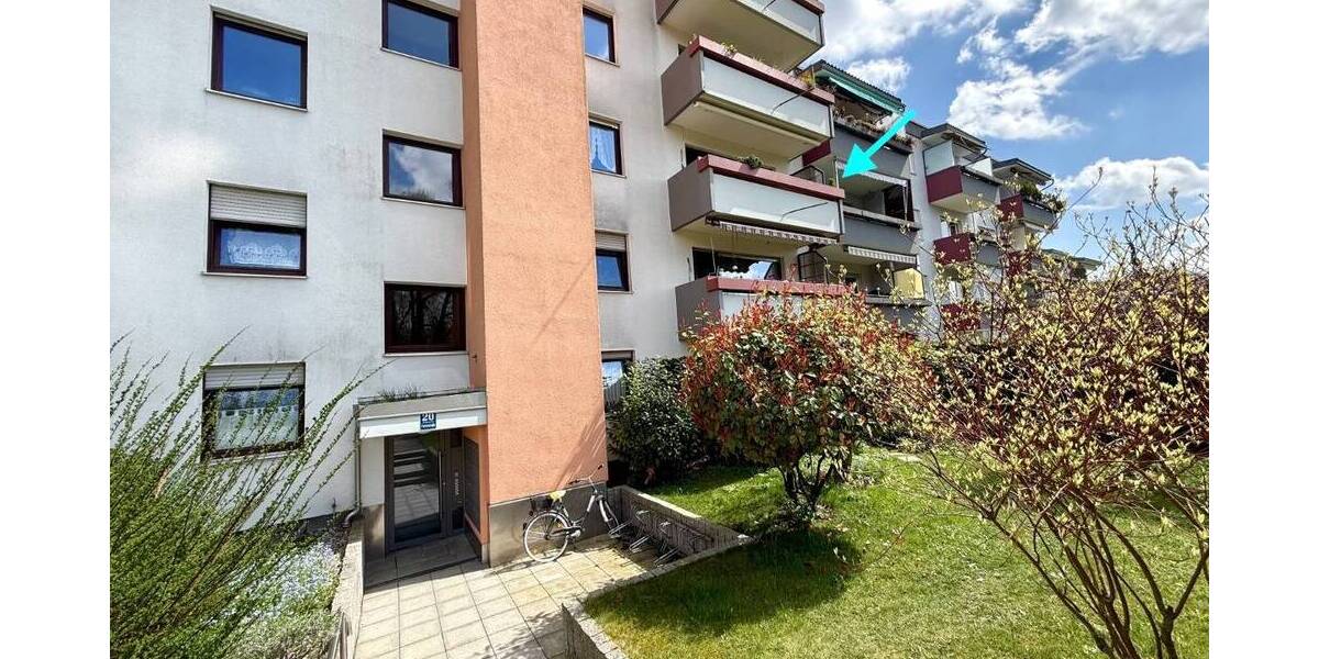 Etagenwohnung Rosenheim Aising - 2 Zimmer, 63 m&sup2;, 270.000&euro; | Angebot:26410252