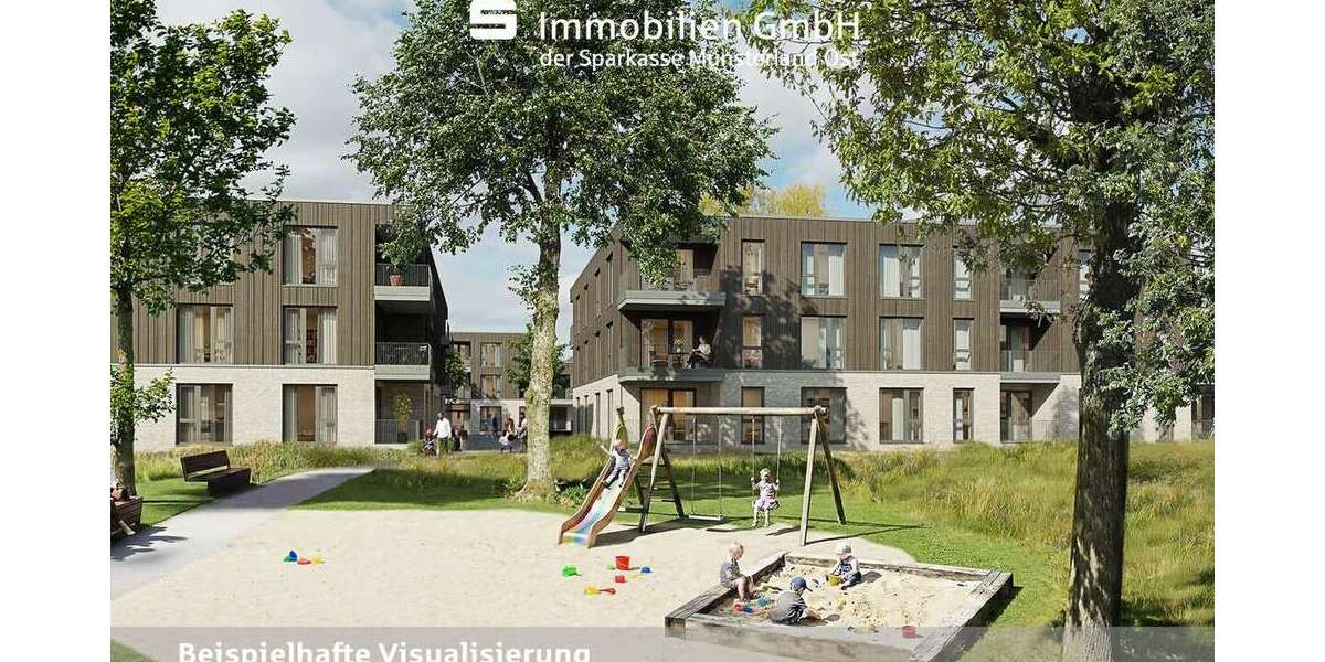 Etagenwohnung Münster Gievenbeck - 3 Zimmer, 78 m&sup2;, 512.500&euro; | Angebot:27113181