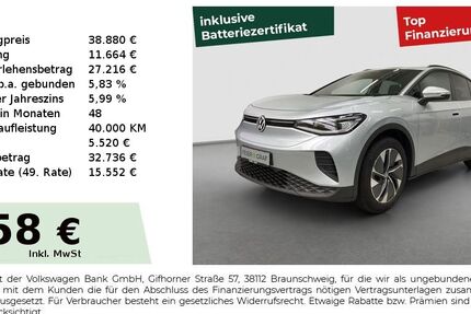 VW ID.4 14.437 km 38.880 € Fürth 90763
