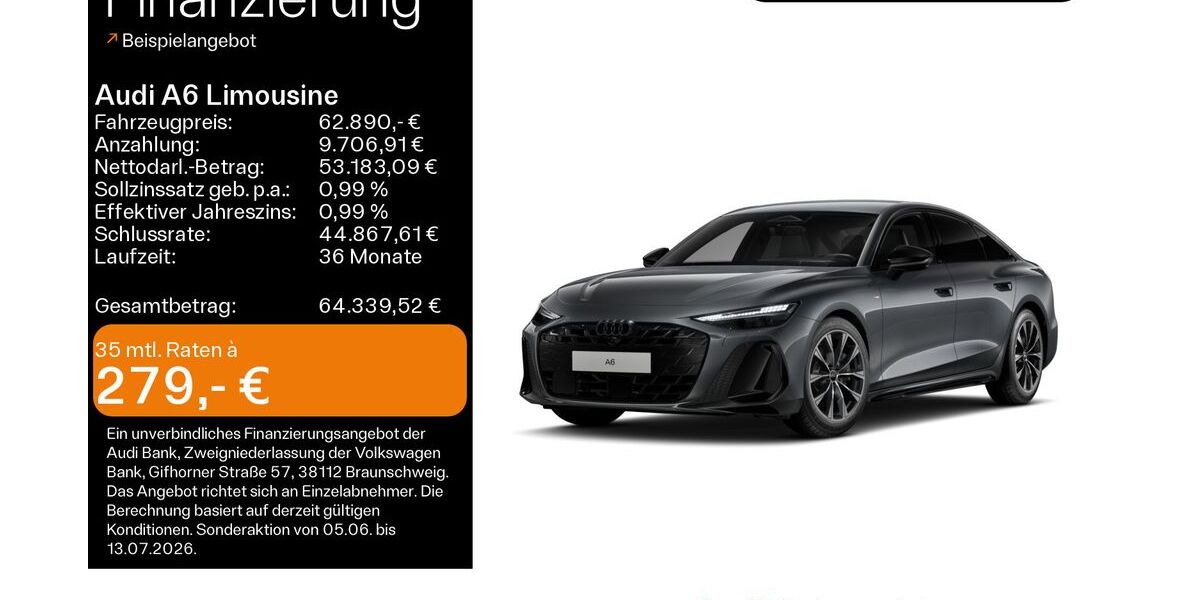 Audi A6 28.196 km 62.890 &euro; Bad Nauheim 61231