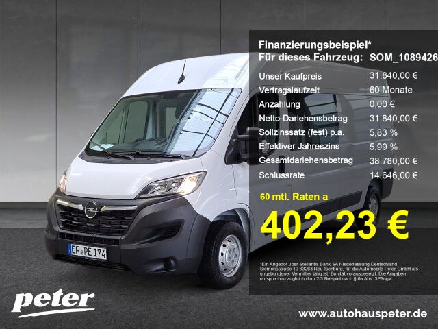 Opel Movano 2.500 km 31.840 &euro; Halle 06126