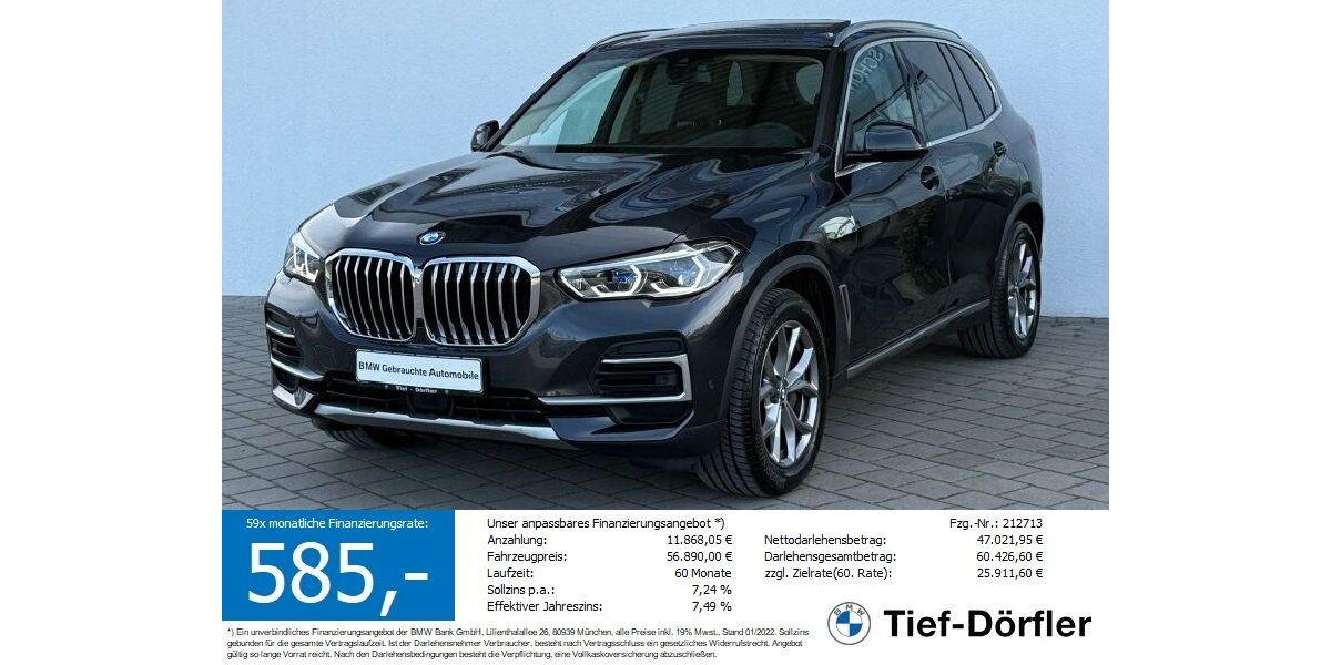 BMW X5 69.970 km 53.750 &euro; Marktsteft 97342