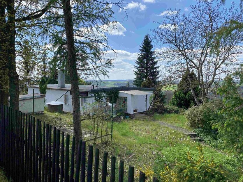 Wochenendgrundstück mit Ferienhaus bei Greiz