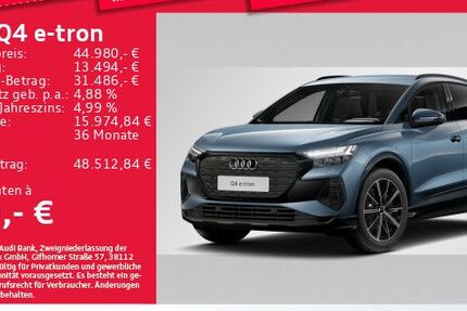Audi Q4 e-tron 8.179 km 44.980 &euro; München 81825