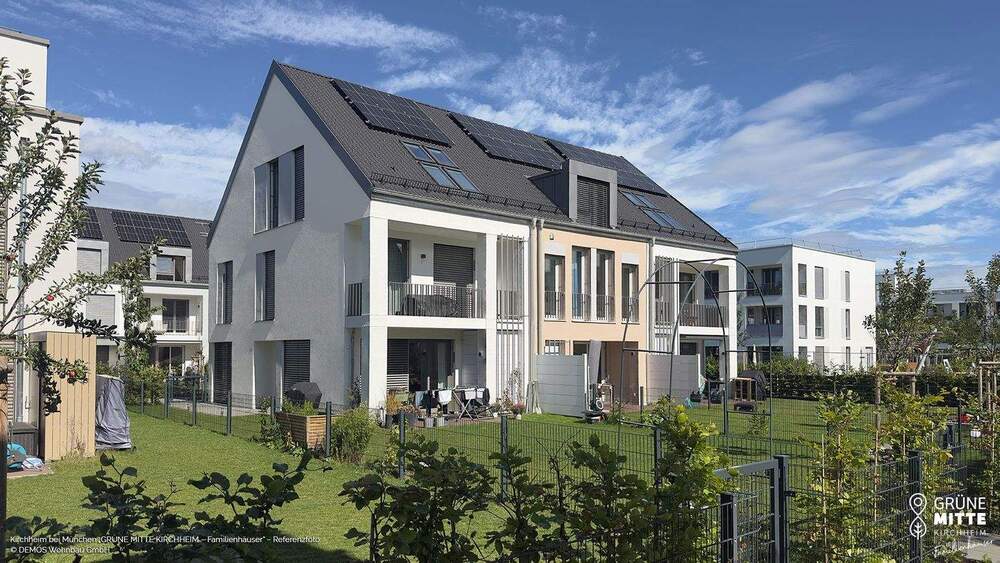 Reihenmittelhaus Kirchheim Heimstetten - 4 Zimmer, 114 m&sup2;, 989.000&euro; | Angebot:24683560