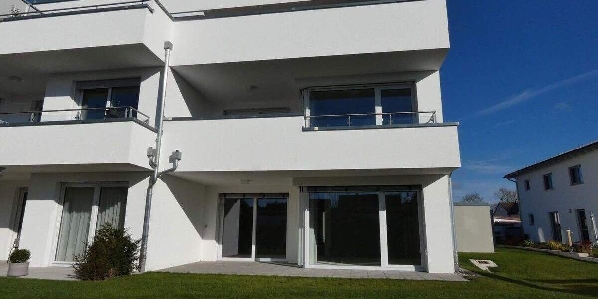 Neubauwohnung mit Gartenanteil im EG. 3 zimmer