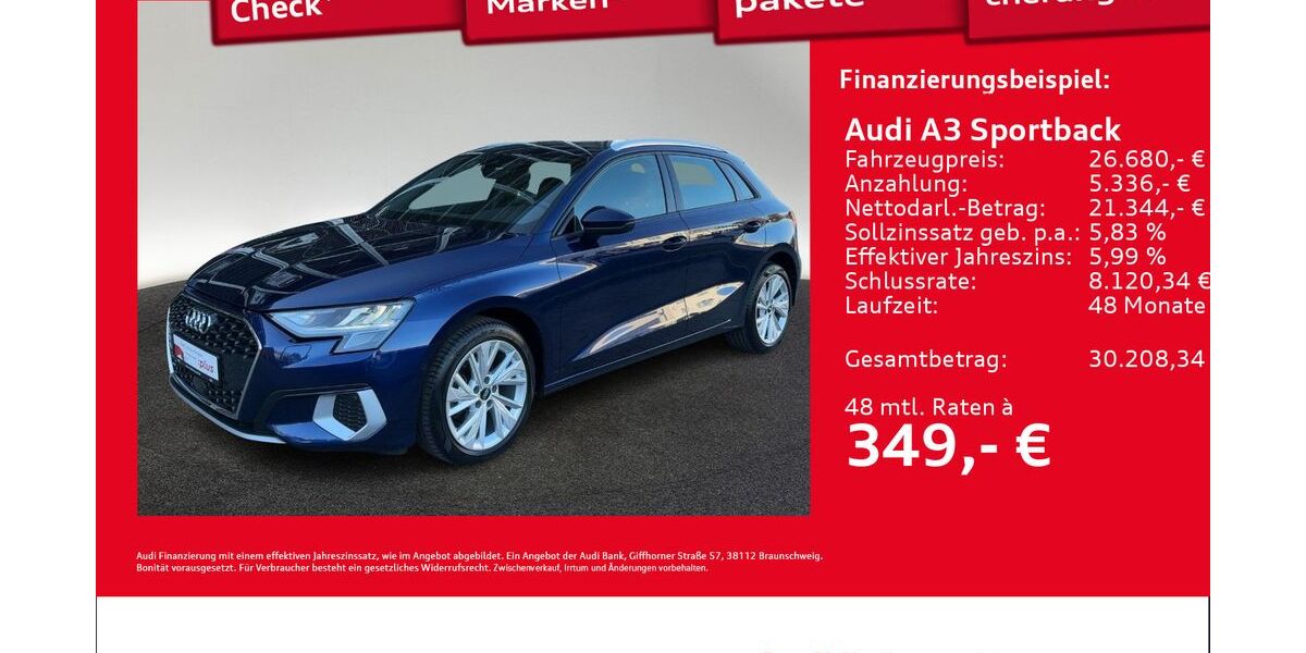 Audi A3 60.136 km 26.680 &euro; Hamburg 22419