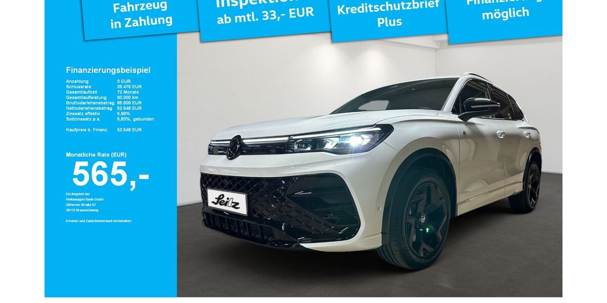 VW Tiguan 11.000 km 52.548 &euro; Weingarten 88250