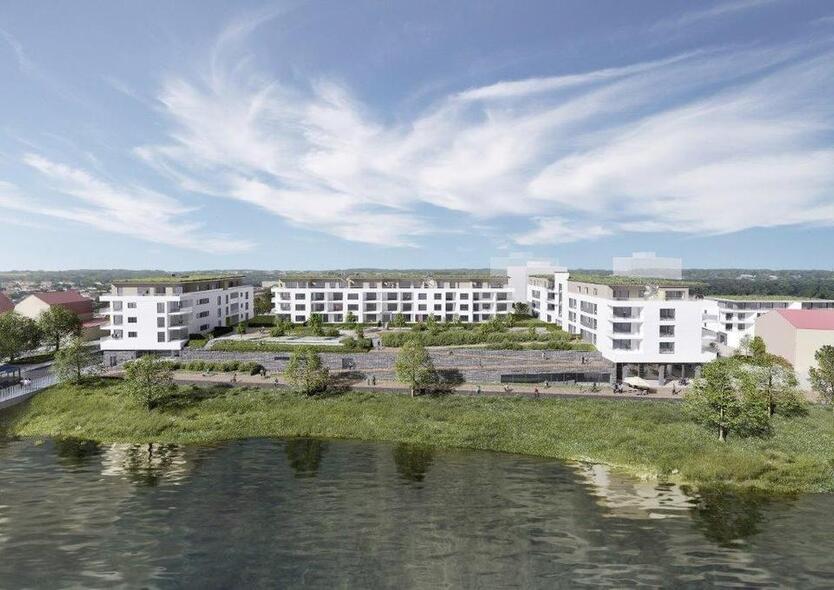 Neubau Erstbezug: Moderne 3-Zimmer-Wohnung in zentraler Lage von Leichlingen zimmer