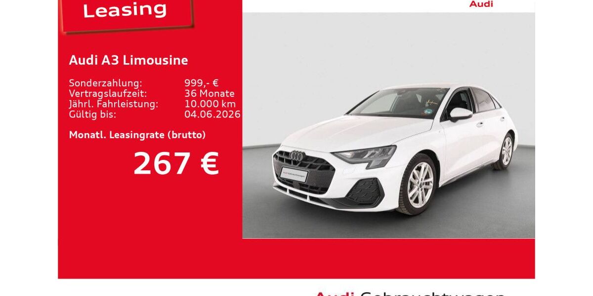 Audi A3 11.541 km 33.830 &euro; Ulm 89073