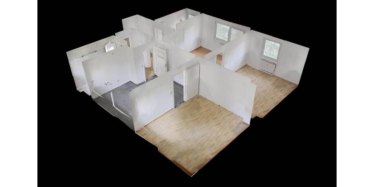Etagenwohnung Bayreuth Bernecker Straße / Insel / Riedelsberg - 3 Zimmer, 68 m&sup2;, 580&euro; | Angebot:26637697