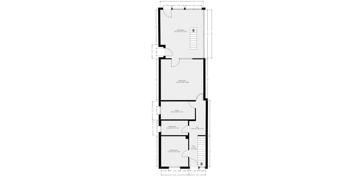 Doppelhaushälfte Hamm Heessen - 4 Zimmer, 100 m&sup2;, 210.000&euro; | Angebot:24810355