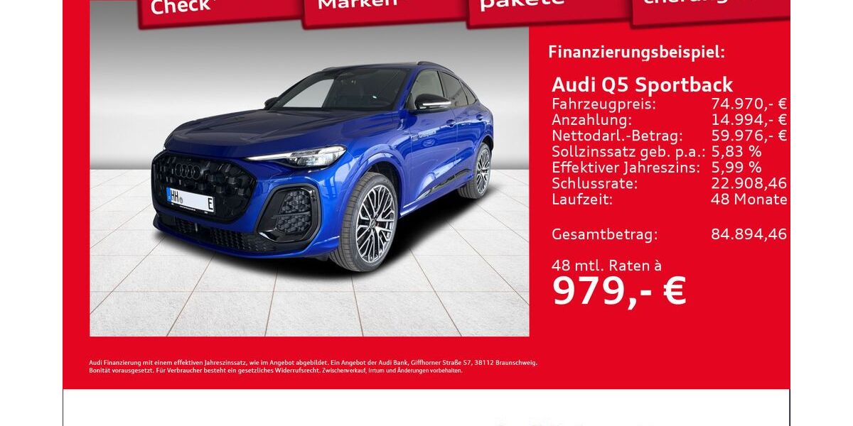Audi Q5 1.890 km 74.970 &euro; Hamburg 22419