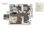 Erdgeschoßwohnung Wedemark - 2 Zimmer, 50 m&sup2;, 1.000&euro; | Angebot:19879616