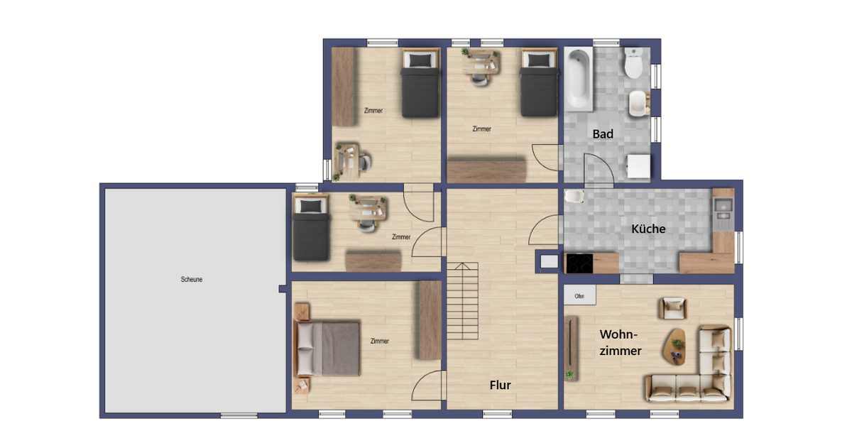Friedersdorf – Helles Wohnjuwel mit Wohlfühlfaktor - Zweifamilienhaus Friedersdorf Friedersdorf | Angebot:26818744