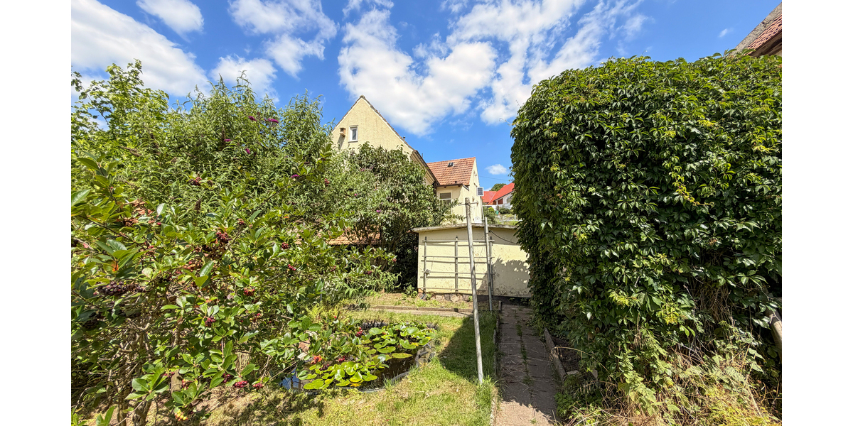 Naturnah wohnen – Haus mit Garten und Gestaltungsspielraum in Gera-Aga - Einfamilienhaus Gera Großaga | Angebot:27199682
