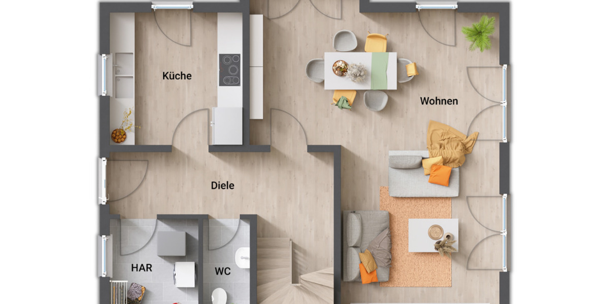 Ihr energiesparendes, großzügiges und helles Town & Country Haus in Vellmar 5 zimmer