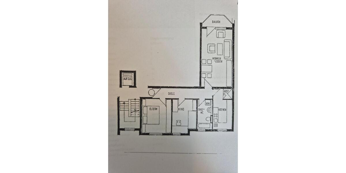 Etagenwohnung Mannheim Neckarstadt-Ost - 3 Zimmer, 73 m&sup2;, 950&euro; | Angebot:26679242