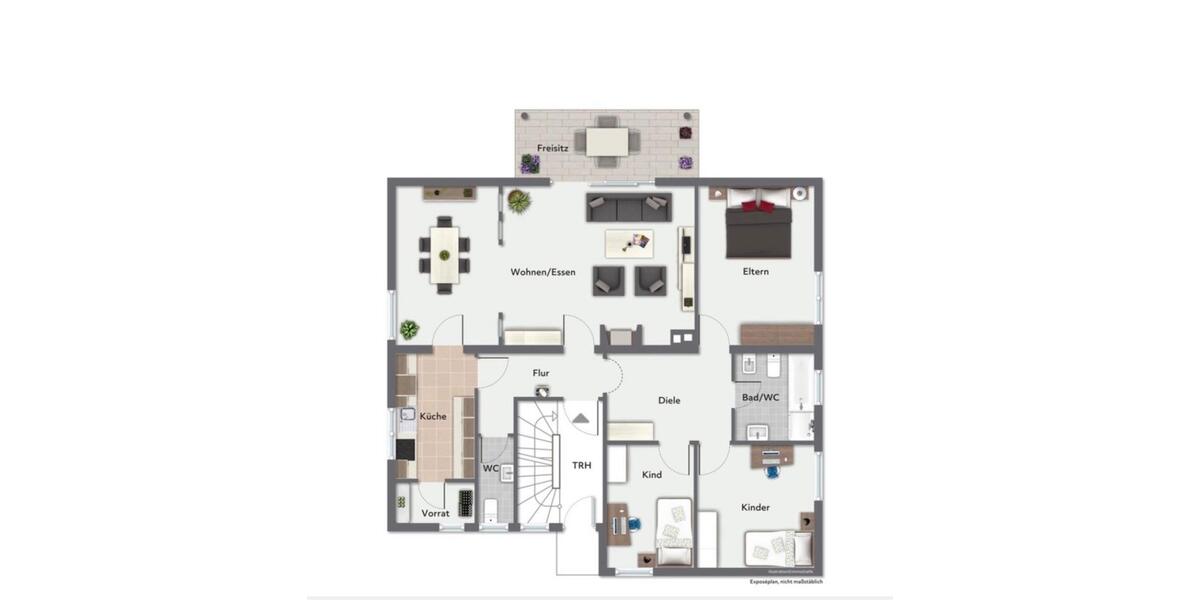 Erdgeschoßwohnung Schweich - 4 Zimmer, 114 m&sup2;, 298.000&euro; | Angebot:26383744