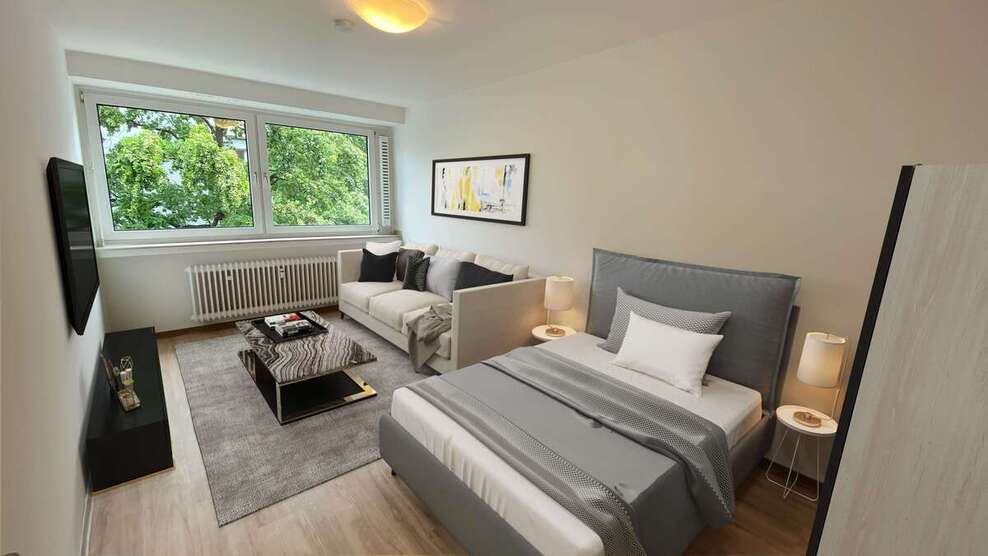 Wohnung zum Mieten in Frankfurt am Main 695 € 24 m² 1 zimmer