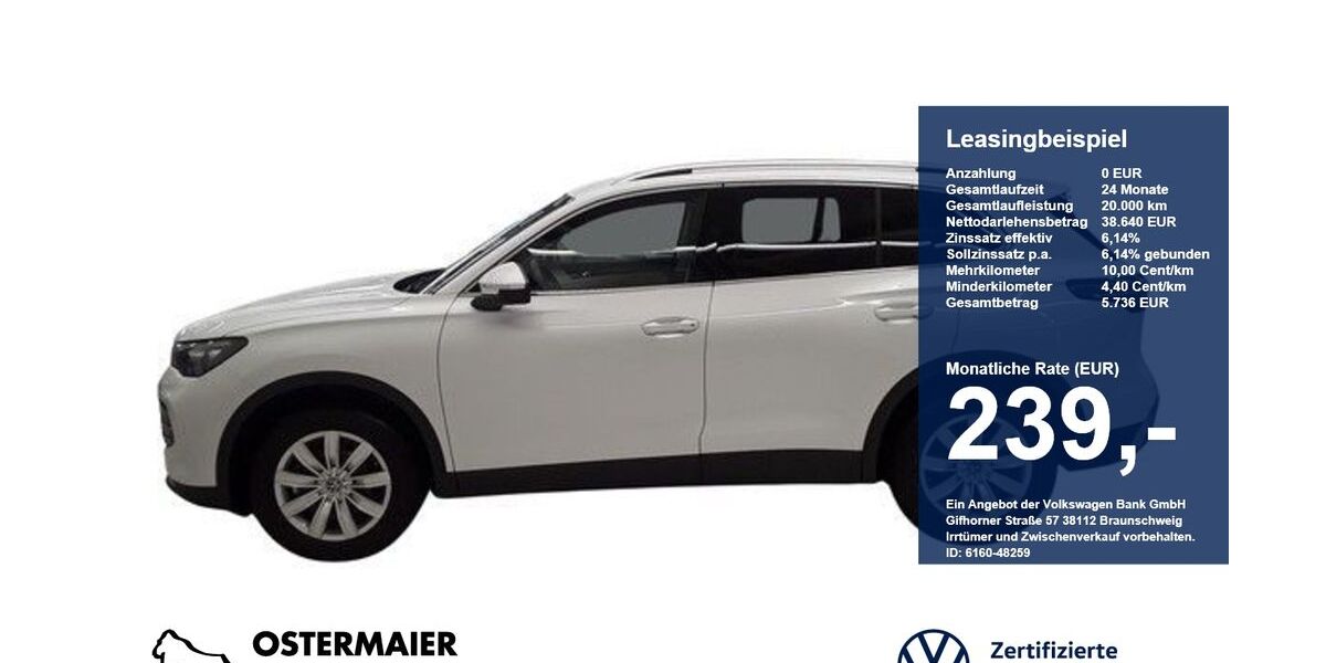 VW Tiguan 4.170 km 38.640 &euro; Mühldorf am Inn 84453