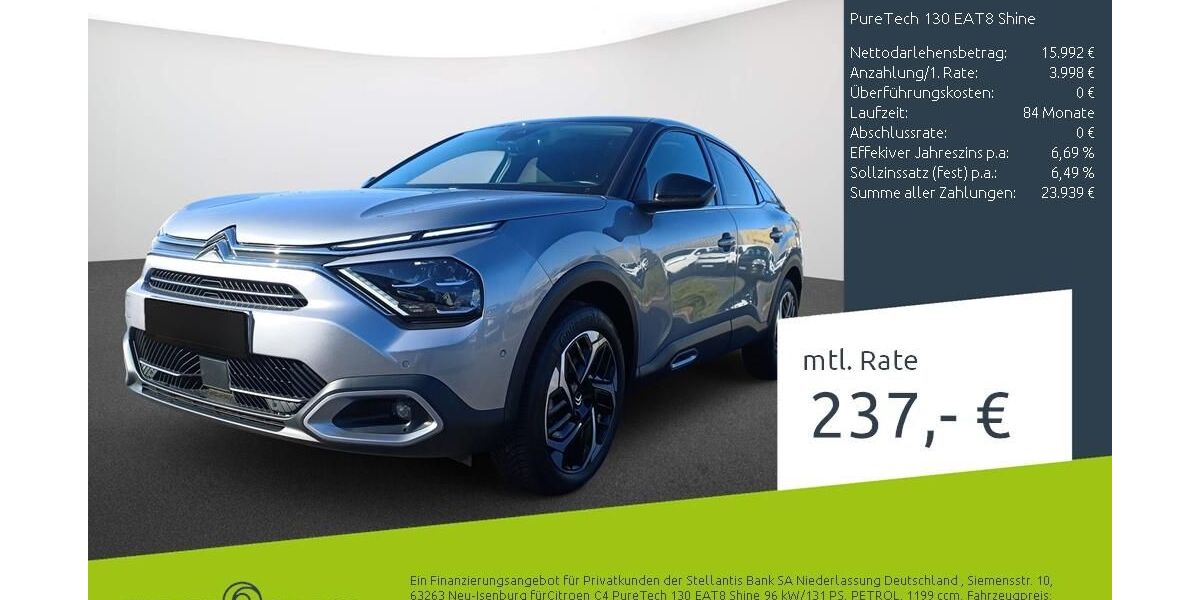 Citroen C4 7.075 km 19.989 &euro; Bocholt 46395