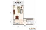Etagenwohnung Gera Debschwitz - 1 Zimmer, 29 m&sup2;, 215&euro; | Angebot:26181163
