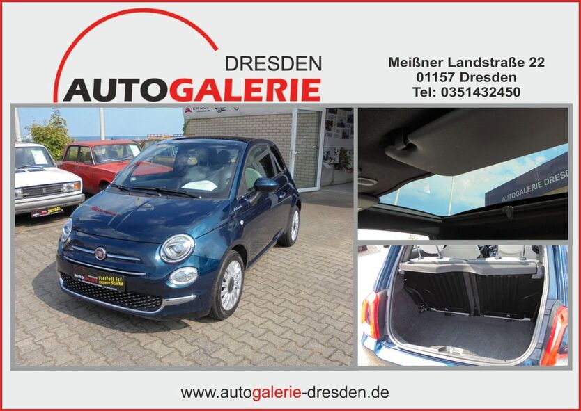 Fiat 500 74.350 km 10.090 € Dresden 01157