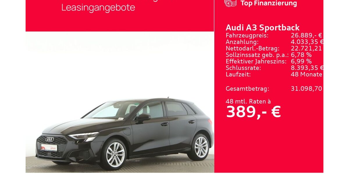 Audi A3 56.986 km 26.889 &euro; Seevetal 21217