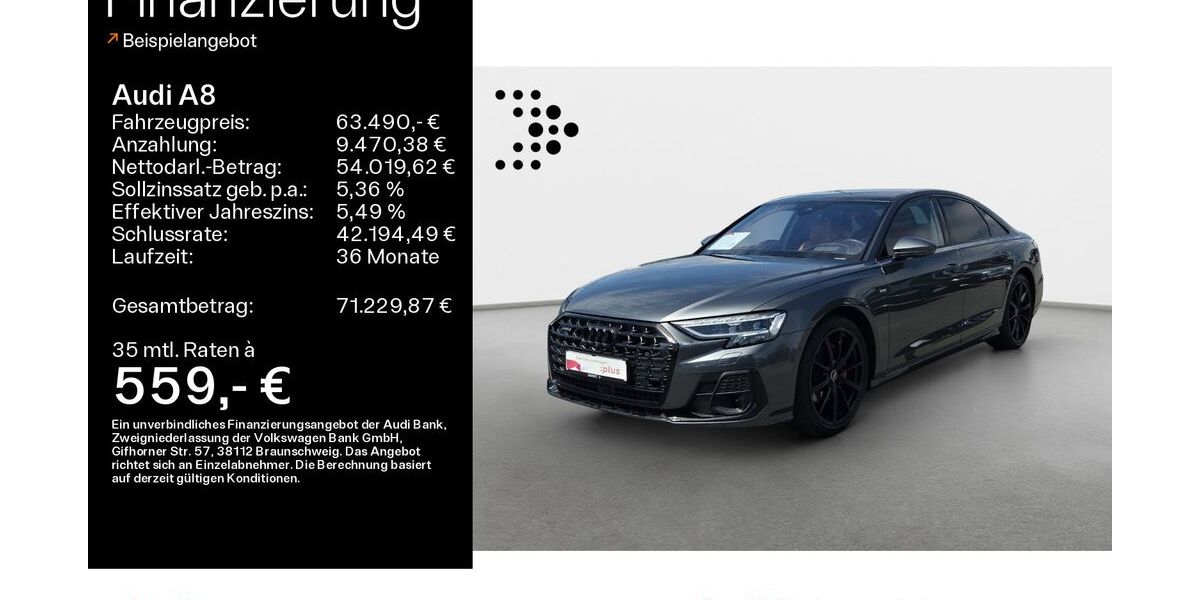 Audi A8 54.605 km 62.890 &euro; Oberursel 61440