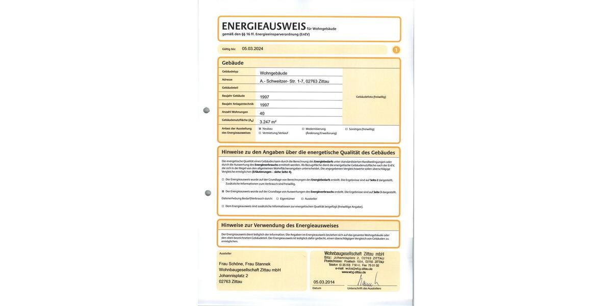 Etagenwohnung Zittau - 4 Zimmer, 68 m&sup2;, 445&euro; | Angebot:26686438