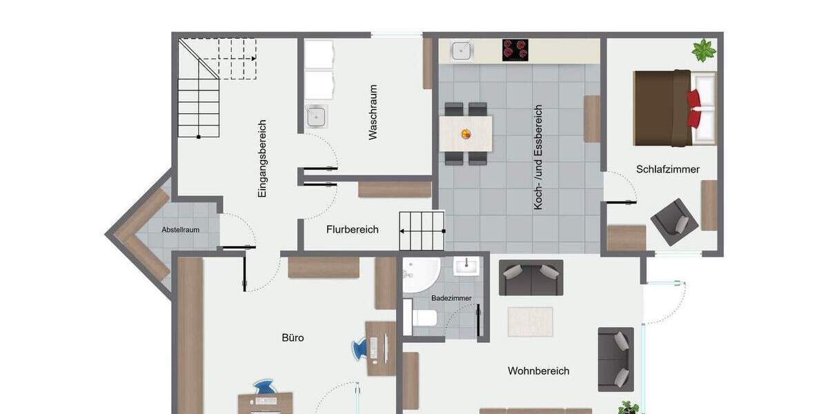 Einfamilienhaus Herzogenrath Merkstein - 9 Zimmer, 261 m&sup2;, 599.000&euro; | Angebot:25683264