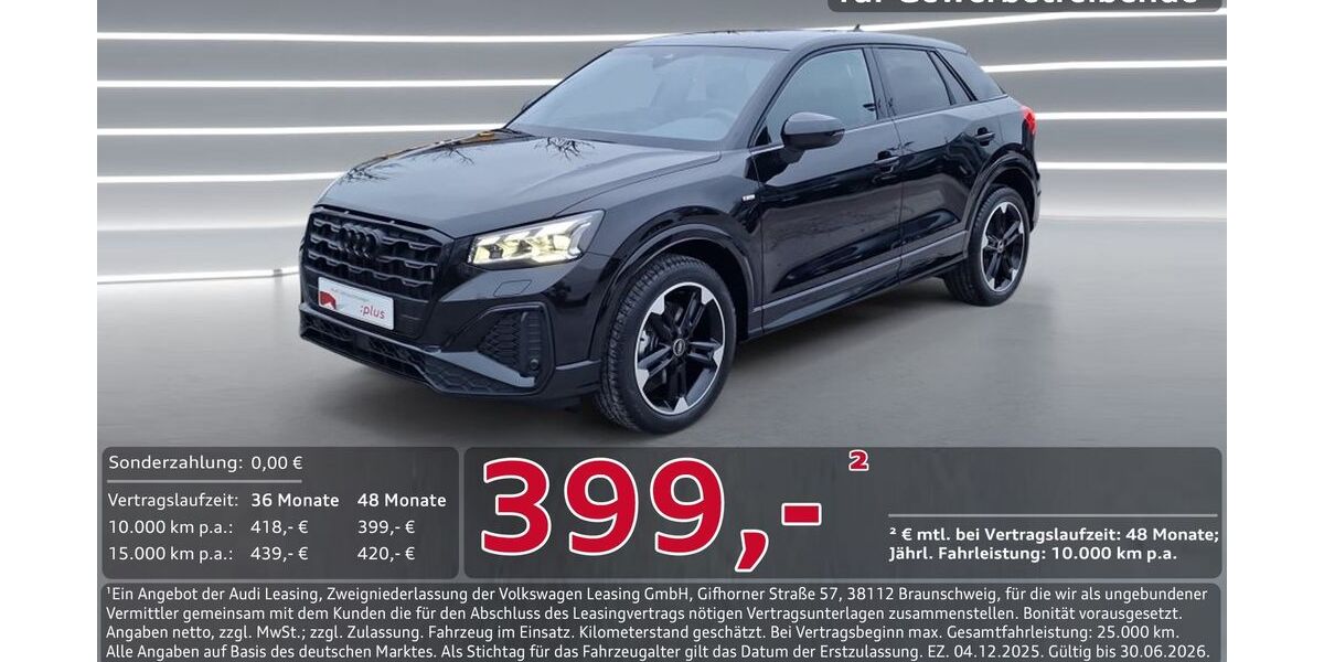 Audi Q2 4.000 km 40.950 &euro; Ingolstadt 85057