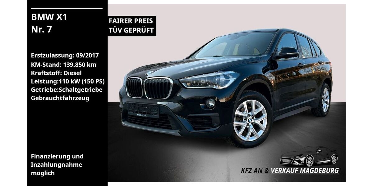 BMW X1 139.850 km 13.790 &euro; Magdeburg 39118