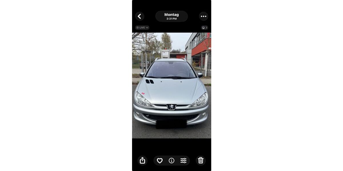 Peugeot 206 165.186 km 900 &euro; Nürnberg 90451