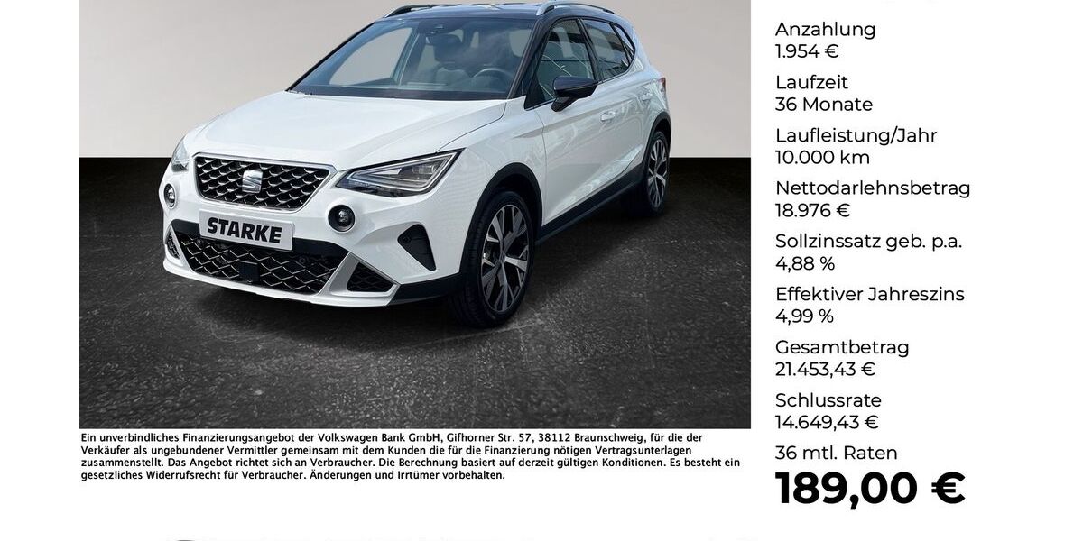 Seat Arona 19.378 km 20.930 &euro; Osnabrück 49078