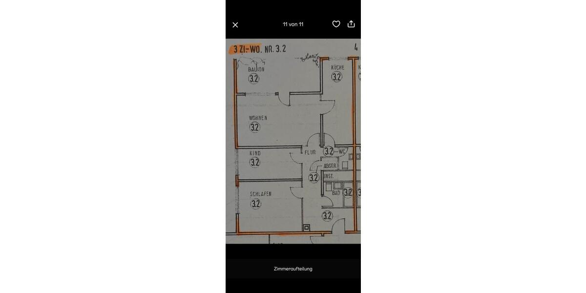 Etagenwohnung Pfullingen - 3 Zimmer, 88 m&sup2;, 319.000&euro; | Angebot:26785737