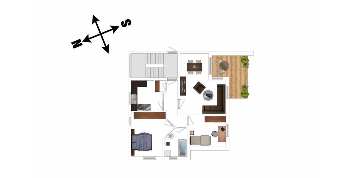 Erdgeschoßwohnung Fritzlar - 3 Zimmer, 73 m&sup2;, 219.000&euro; | Angebot:26738093