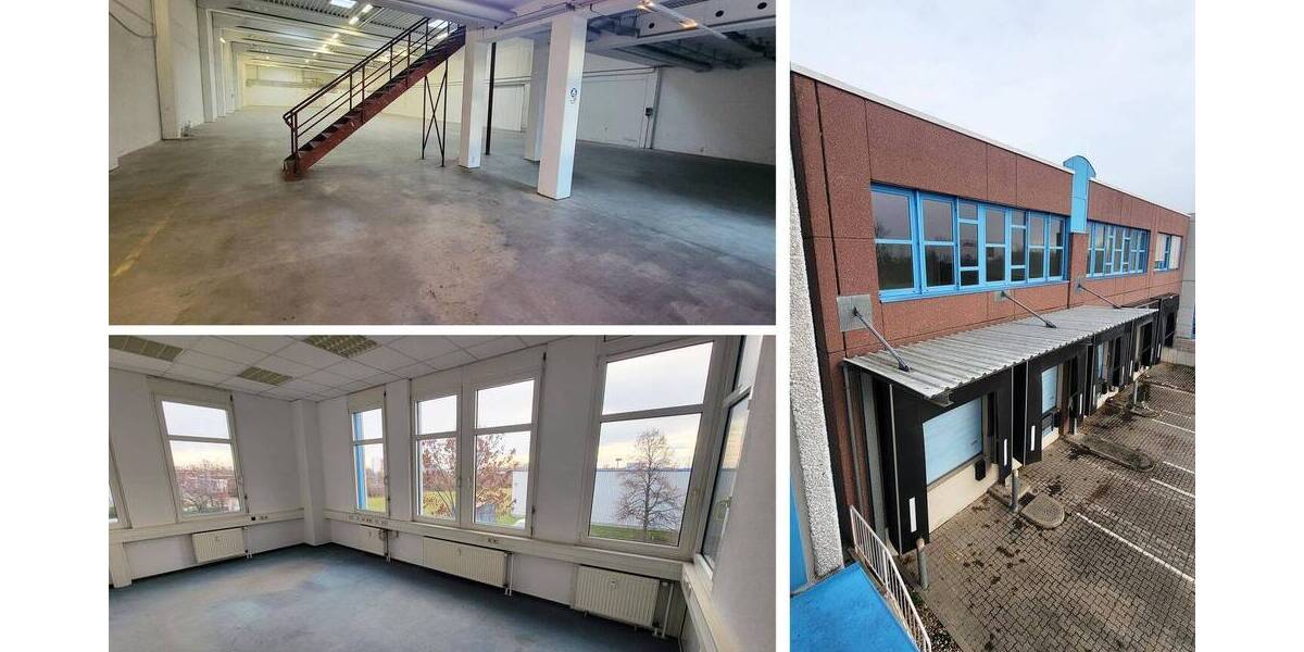 Lager- Produktions- & Bürofläche, Warmlagerhalle mit Laderampen zimmer