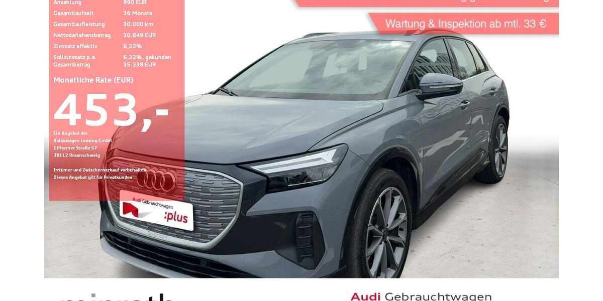 Audi Q4 e-tron 98.898 km 30.819 &euro; Moers-Hülsdonk 47441